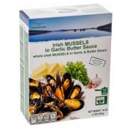 Whole shell mussels with garlic sauce 454g