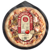 Πίτσα με μαγειρεμένο ζαμπόν, μανιτάρι και αγκινάρες 410g