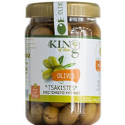 Πράσινες Ελιές τσακιστές 450g