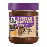 Healthy Habits Φυστικοβούτυρο με μέλι και κακάο 180g