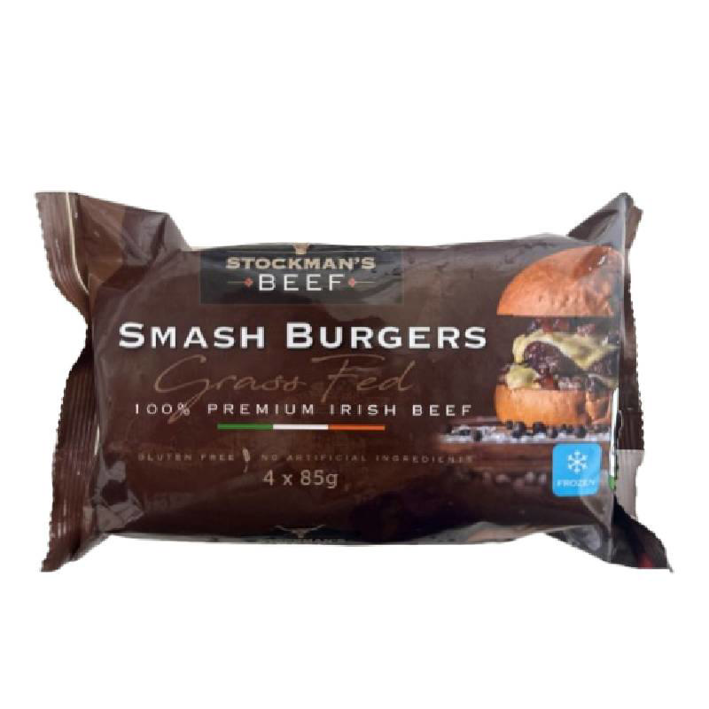 Beef Smash burger Grass Fed 4x85g