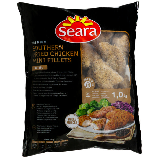 Κομμάτια Κοτόπουλου Πανέ Νότιου Στυλ  1kg