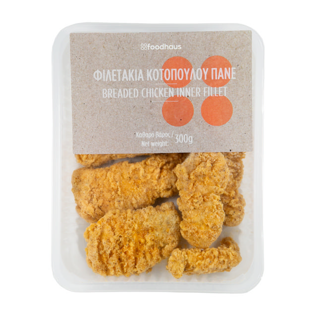 Φιλετάκια κοτόπουλο πανέ 300g