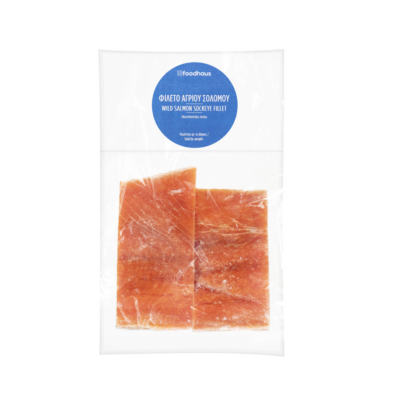 Άγριος σολομός Αλάσκας Sockeye 300g