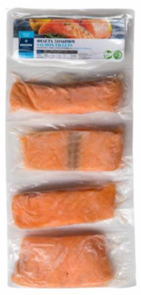 Edesma Σολωμός φιλέτο χωρίς δέρμα 4 x 125g