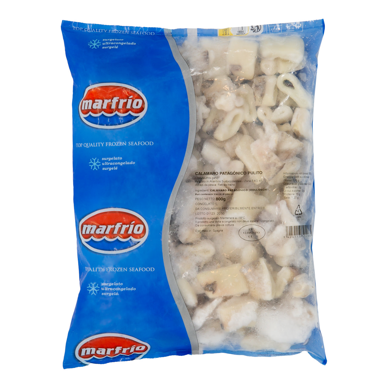 Καλαμάρι Παταγονίας σε φέτες 800g