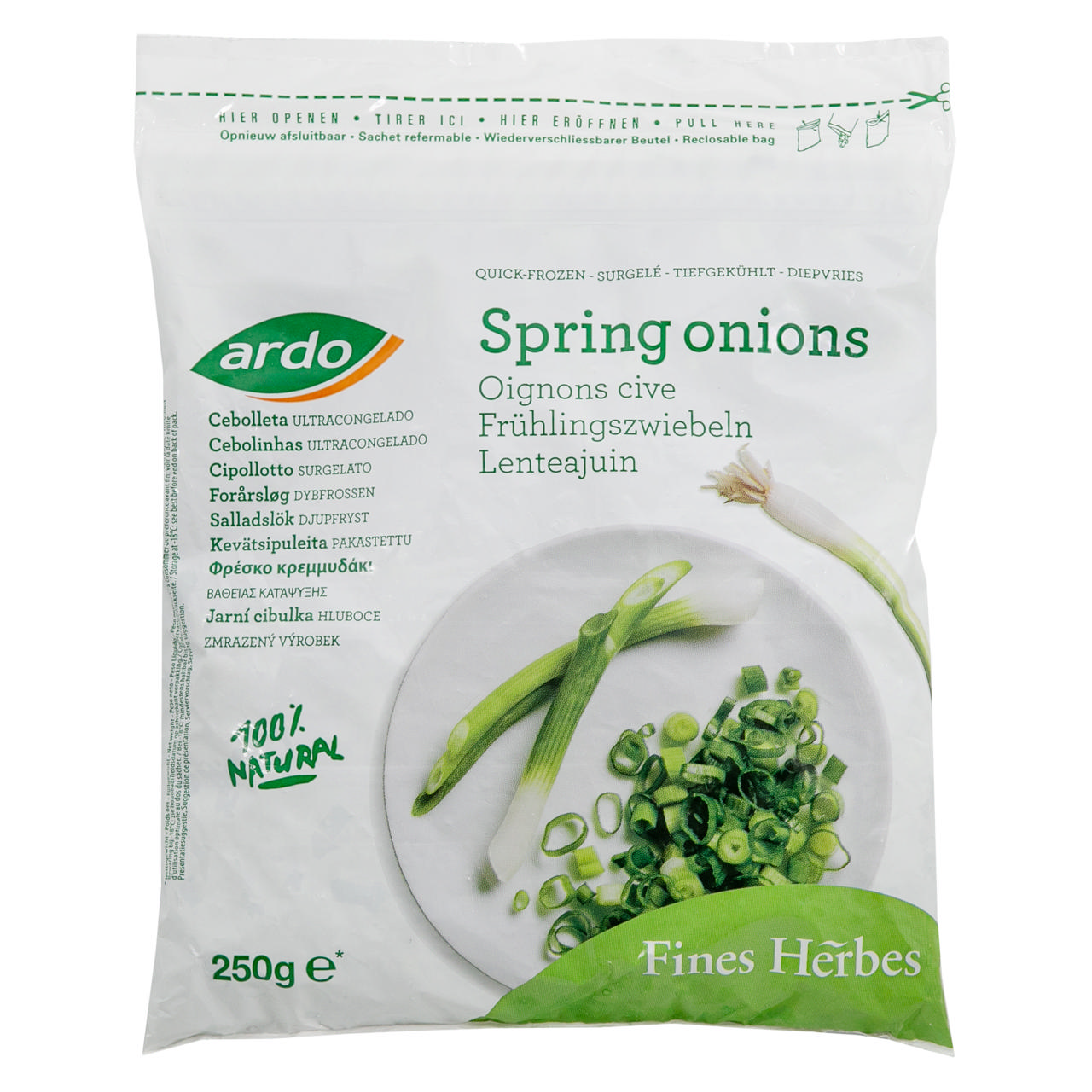 Αrdo ψιλοκομμένο φρέσκο κρεμμυδάκι 250g