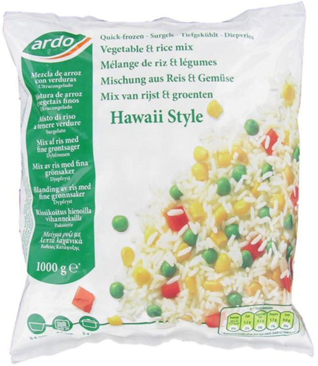 Ardo Μιξ Ρύζι με Λαχανικά 1kg                          