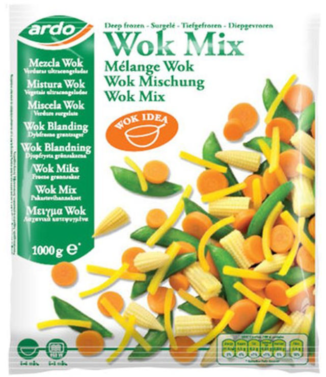 Ardo Ανάμικτα λαχανικά για wok 1000g                     