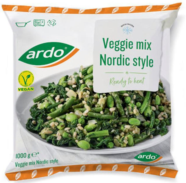 Ardo Λαχανικά σε Νορβηγική σάλτσα 1000g                  