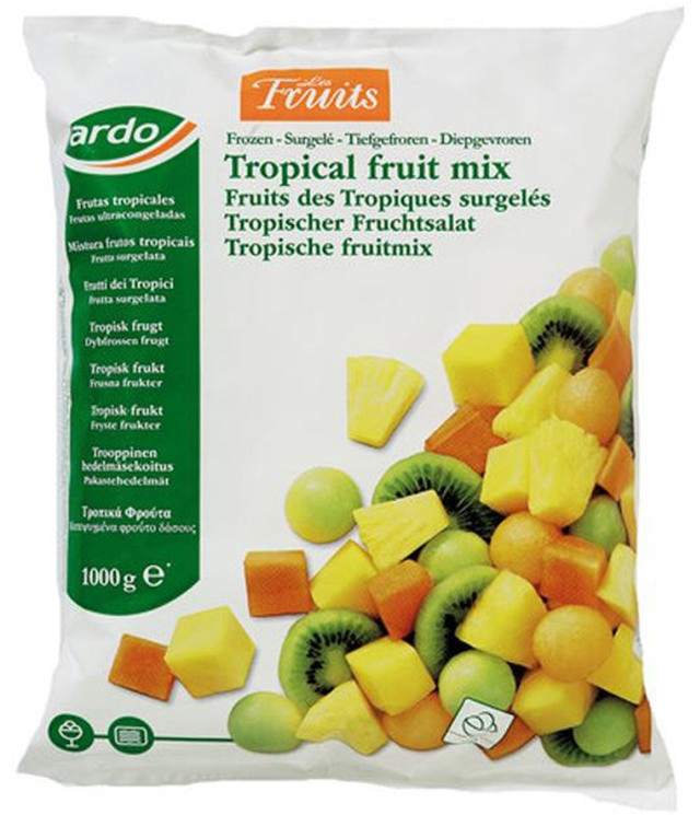Ardo μείγμα τροπικών φρούτων 1kg                       