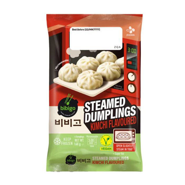 Βibigo Ντάμπλινγκς στον ατμό με κίμτσι & λαχανικά 560g