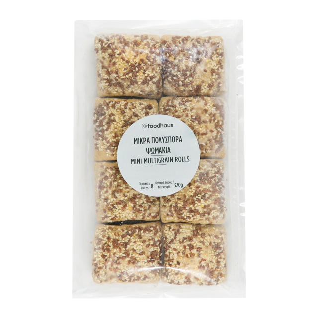 Μικρά πολύσπορα ψωμάκια 8 X 40g                    