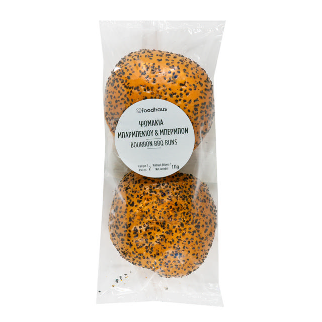 Ψωμάκια μπάρμπεκιου & μπερμπόν 2 τεμάχια               