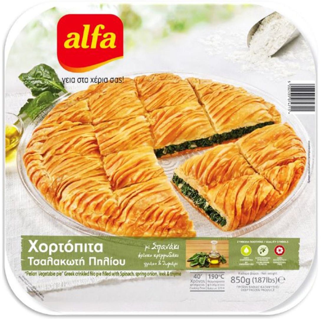 Alfa Χορτόπιτα τσαλακωτή 850g                     