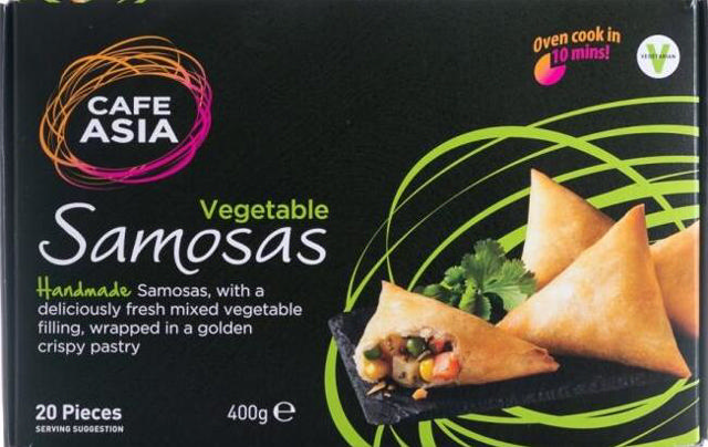 Μικρά σαμόζας λαχανικών 400g                   