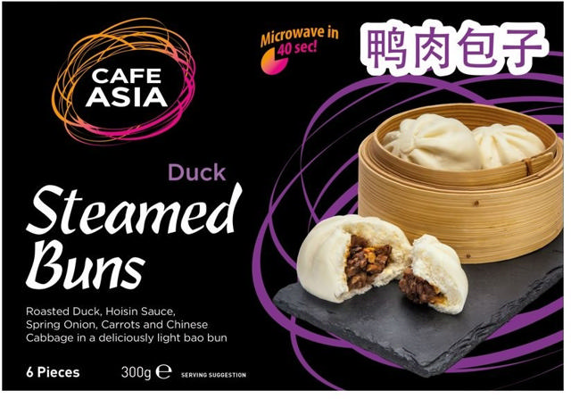 Μπαο Μπαν με γέμιση πάπιας 6 X 50g 300g                  