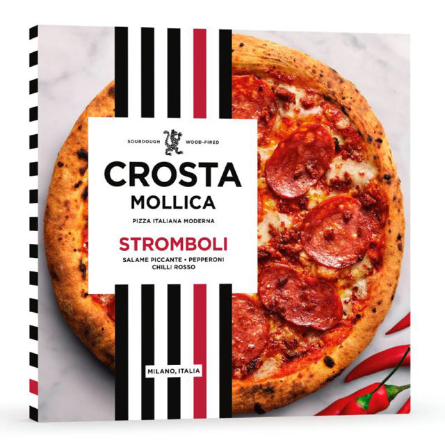 Crosta Mollica Πίτσα με σαλάμι 419g