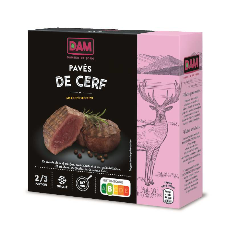 Μαριναρισμένο Ελάφι με Κρεμώδη Σάλτσα Πιπεριού 250g