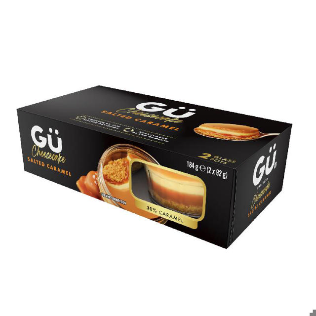 Gu Τσιζκέικ Αλατισμένη Καραμέλα 2x92g