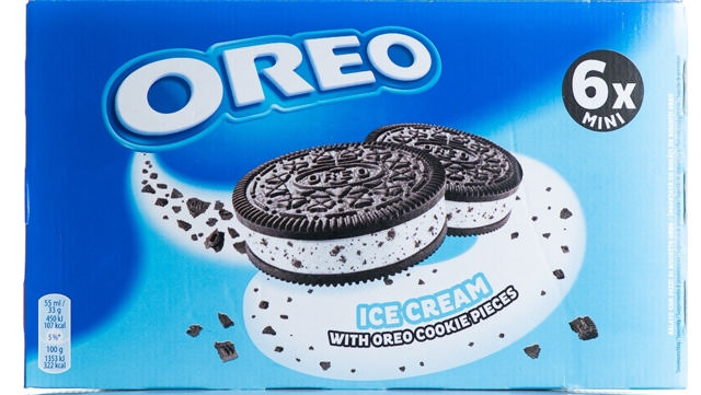 Παγωτό Oreo σάντουιτς 330ml 6 Τεμάχια                      