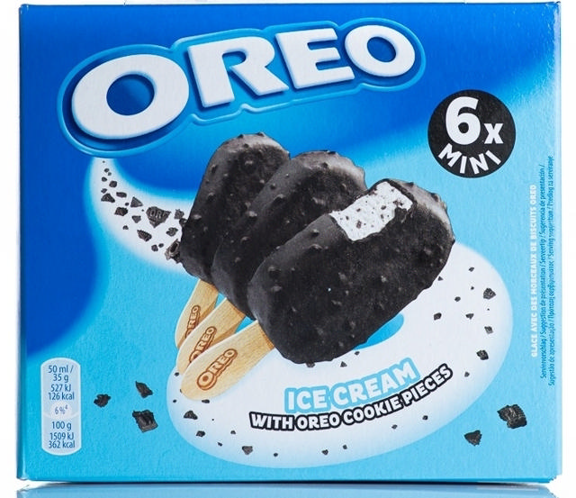 Oreo μικρά παγωτά ξυλάκι 300ml                    