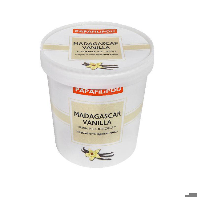Παγωτό βανίλιας Μαδαγασκάρης 850ml