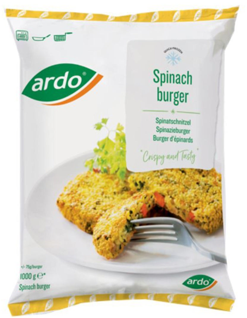 Ardo Μπιφτέκι με σπανάκι 13 X 75g                  