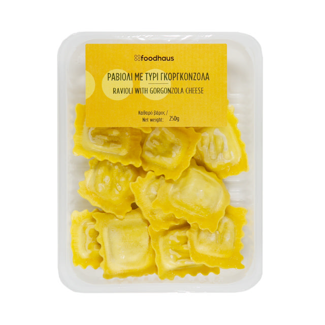 Ραβιόλι με γκοργκονζόλα 250g                      