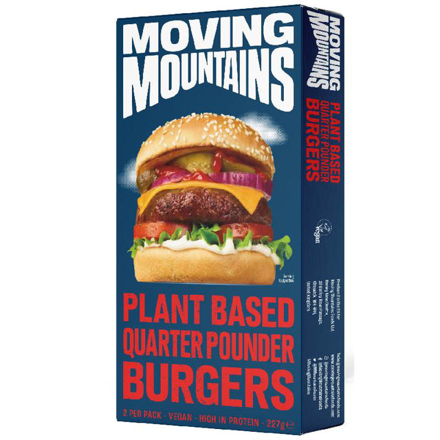 Moving Mountains Φυτικά μπιφτέκια 2 X 113.5g                         
