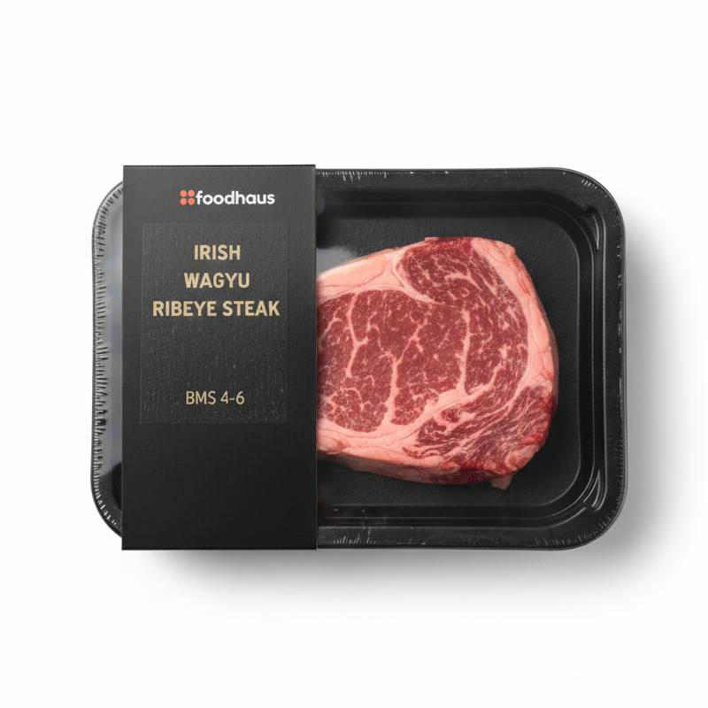 Μπριζόλα Ribeye Wagyu Ιρλανδίας BMS 4-6