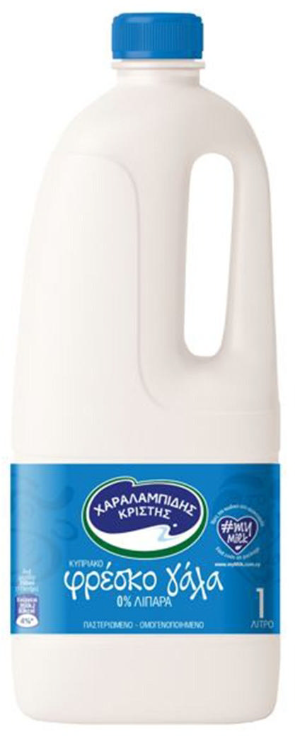 Φρέσκο γάλα 0% 1L                                 