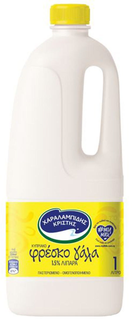 Φρέσκο γάλα 1.5% 1L                               