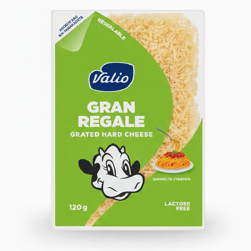 Valio σκληρό τυρί Gran Regale τριμμένο 120g