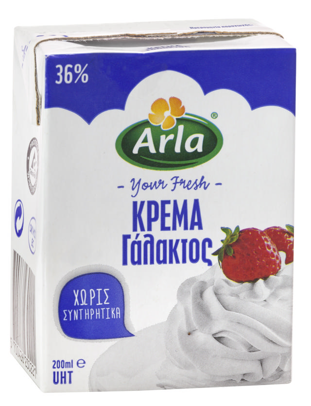 Arla κρέμα γάλακτος 36% 200ml
