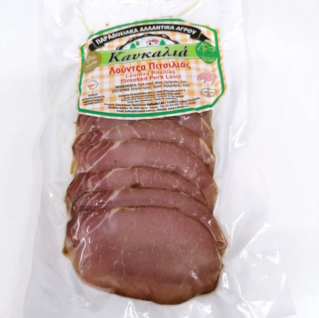 Λούντζα κρασάτη σε φέτες 150g                     