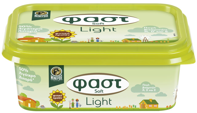 ΦΑΣΤ Μαργαρίνη Soft με χαμηλά λιπαρά 220g