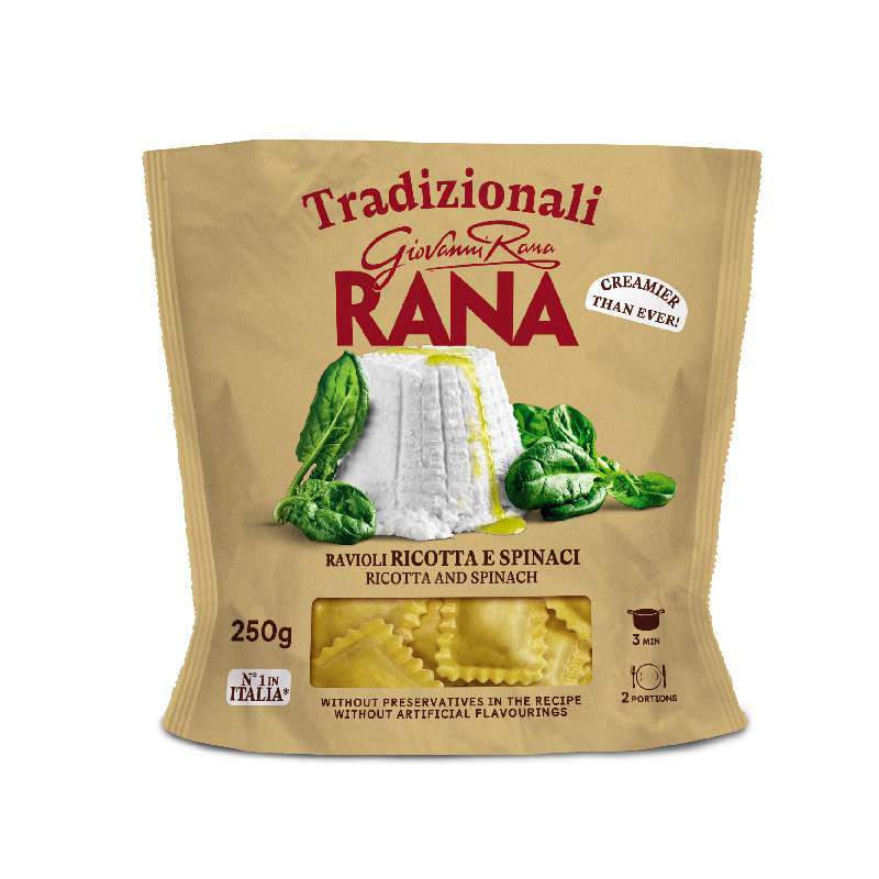 Rana ραβίολι με τυρί ρικότα & σπανάκι 250g