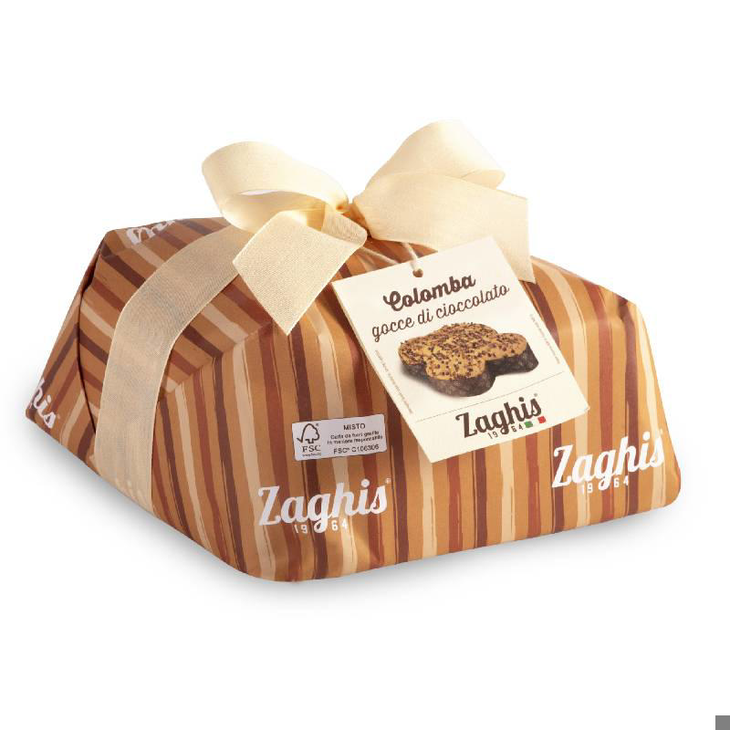 Zaghis Ιταλικό κέικ Colomba με σοκολάτα 750g