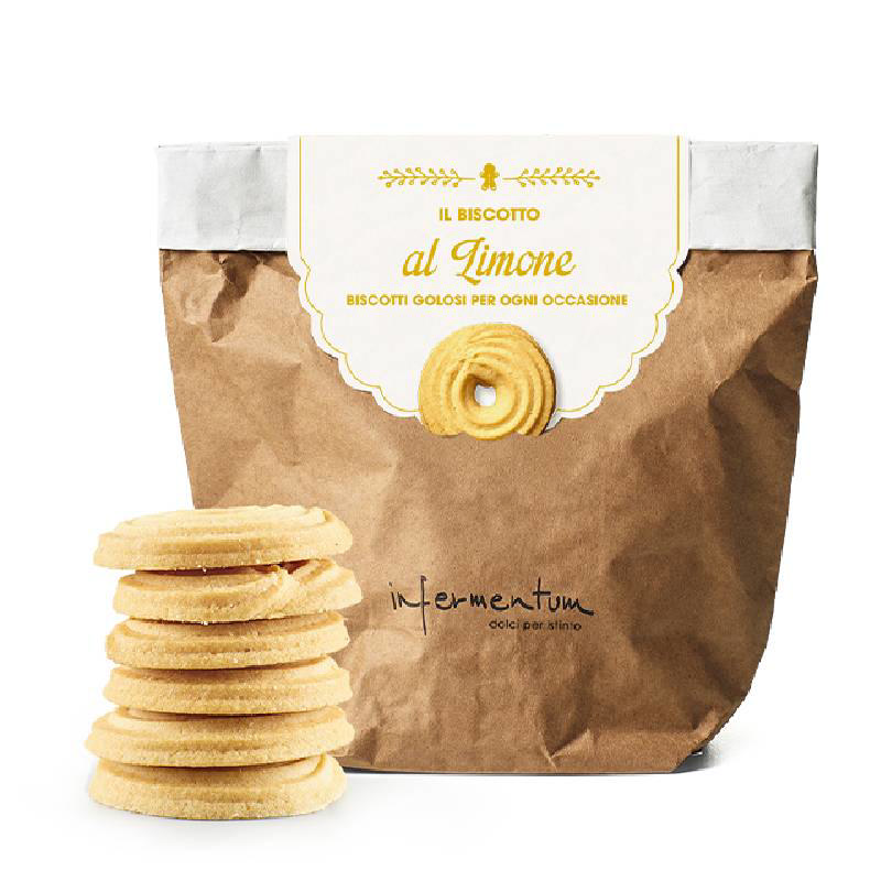 Ιταλικά μπισκότα λεμονιού 160g
