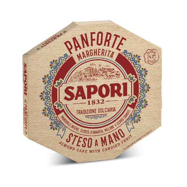 Sapori Panforte Ιταλικό Κέικ με Φρούτα και Αμύγδαλα 320 γρ.