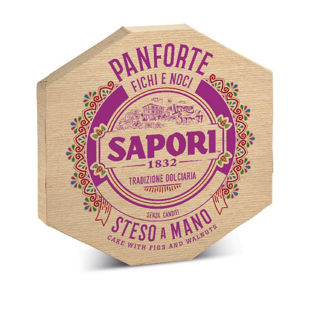Sapori Panforte Ιταλικό Κέικ με Σύκα και Καρύδια 280γρ.