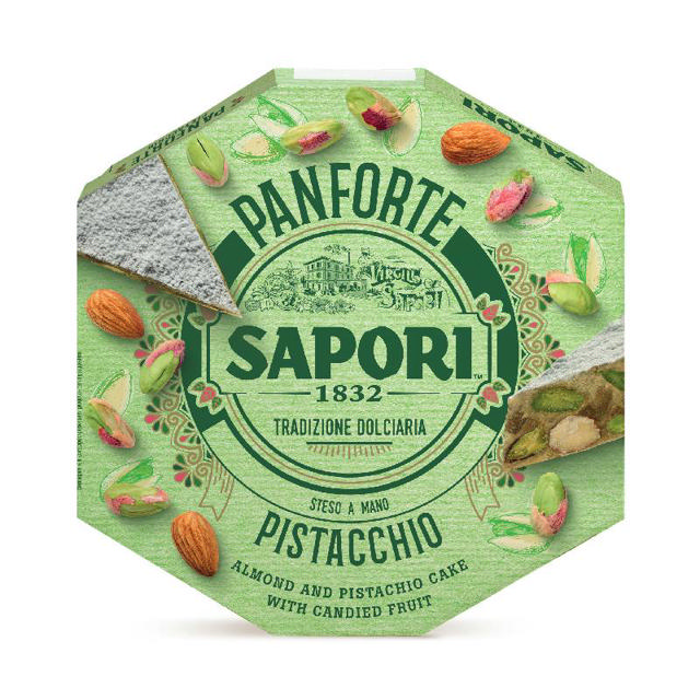 Sapori Panforte Ιταλικό  Κέικ με Αμύγδαλα και Φιστίκια Αιγίνης 280 γρ.