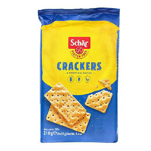 Κράκερς χωρίς γλουτένη 210g