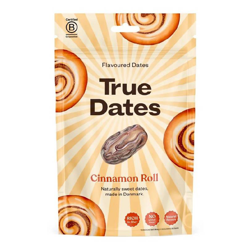 Χουρμάδες True Dates με γεύση Cinammon Roll 100g