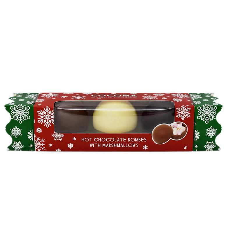 Cocoba Σοκολατένιες μπάλες με μαρσμέλοου για ζεστή σοκολάτα 150g