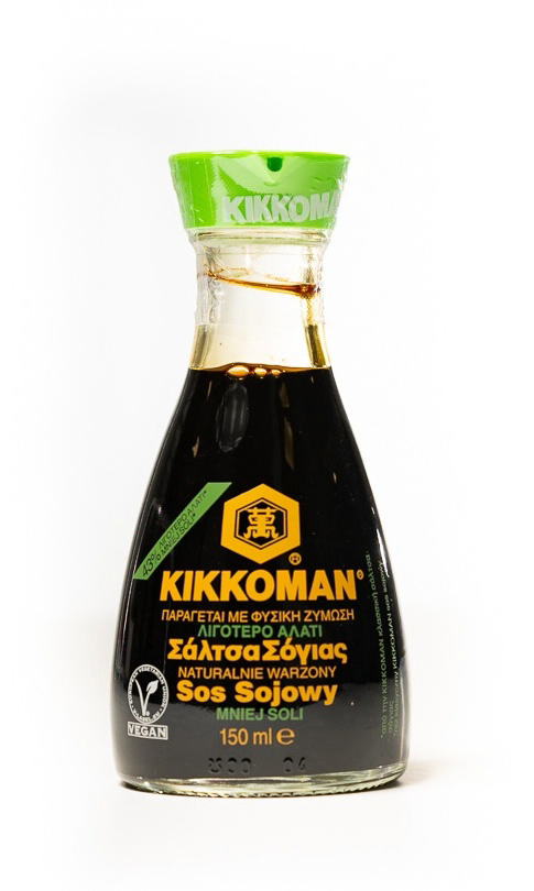 Kikkoman σως σόγιας με λιγότερο αλάτι 150ml                