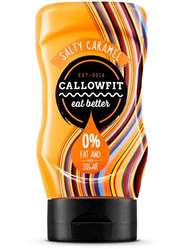 Callowfit Σάλτσα καραμέλας 300ml                            