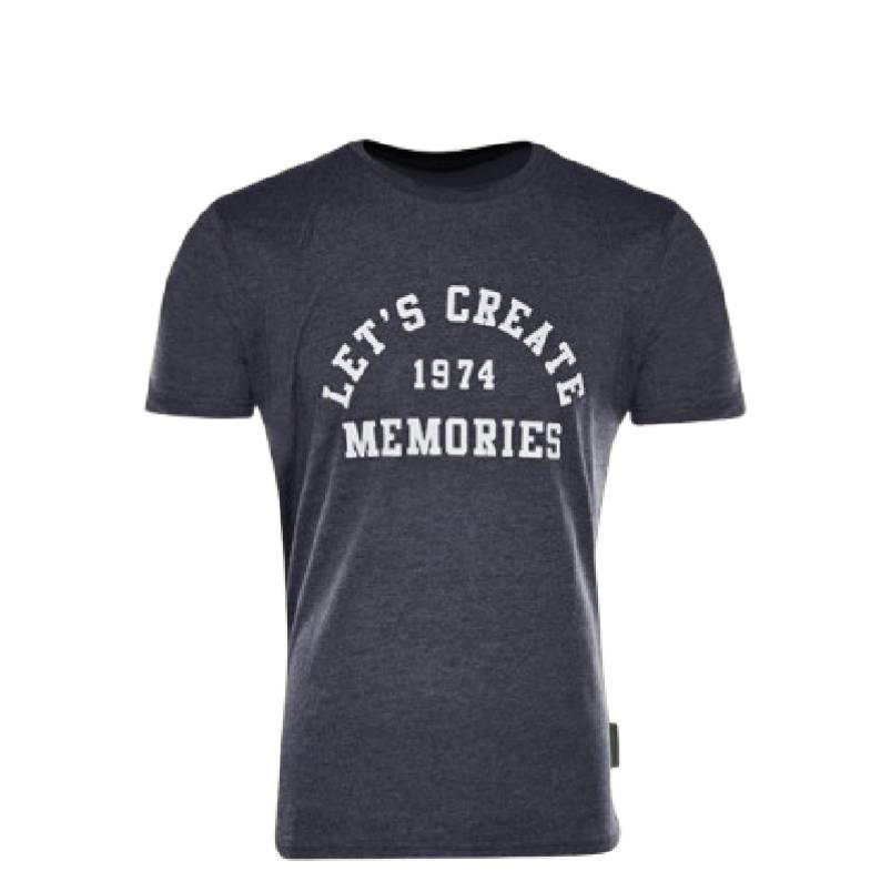 Τ-shirt -let's Create Blue L