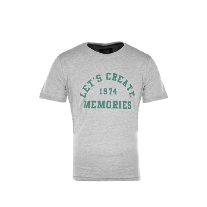 Τ-shirt -let's Create Grey XL